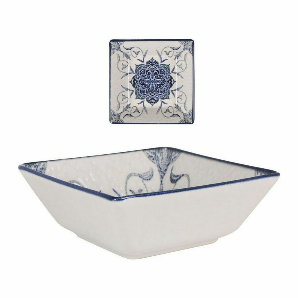 Bowl La Mediterránea Rosetta Porcelain Shine (13 x 13 x 5 cm)