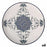 Underplate La Mediterránea Rosetta Porcelain Ø 32,5 cm (6 Units)