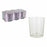 Set of glasses La Mediterránea 107329 4 Units (6 Pieces)
