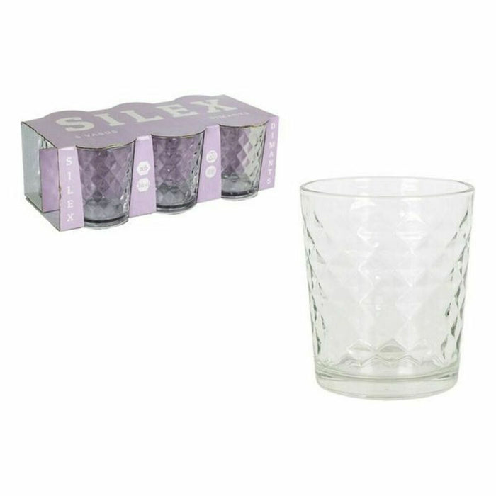 Set of glasses La Mediterránea 107329 4 Units (6 Pieces)