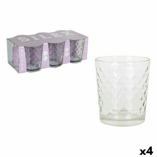 Set of glasses La Mediterránea 107329 4 Units (6 Pieces)