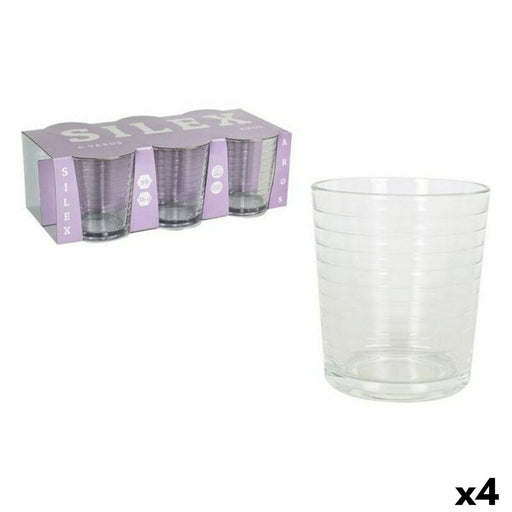 Set of glasses La Mediterránea 107330 4 Units (6 Pieces)