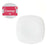 Plate set La Mediterránea Connor Dessert Porcelain White (4 pcs)