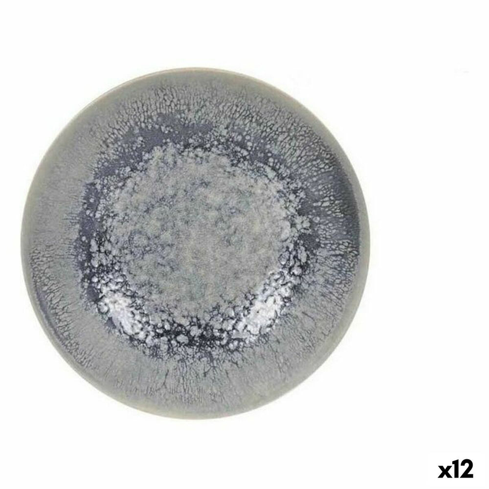 Deep Plate La Mediterránea Adhara Porcelain (12 Units) (ø 21 x 5,3 cm)