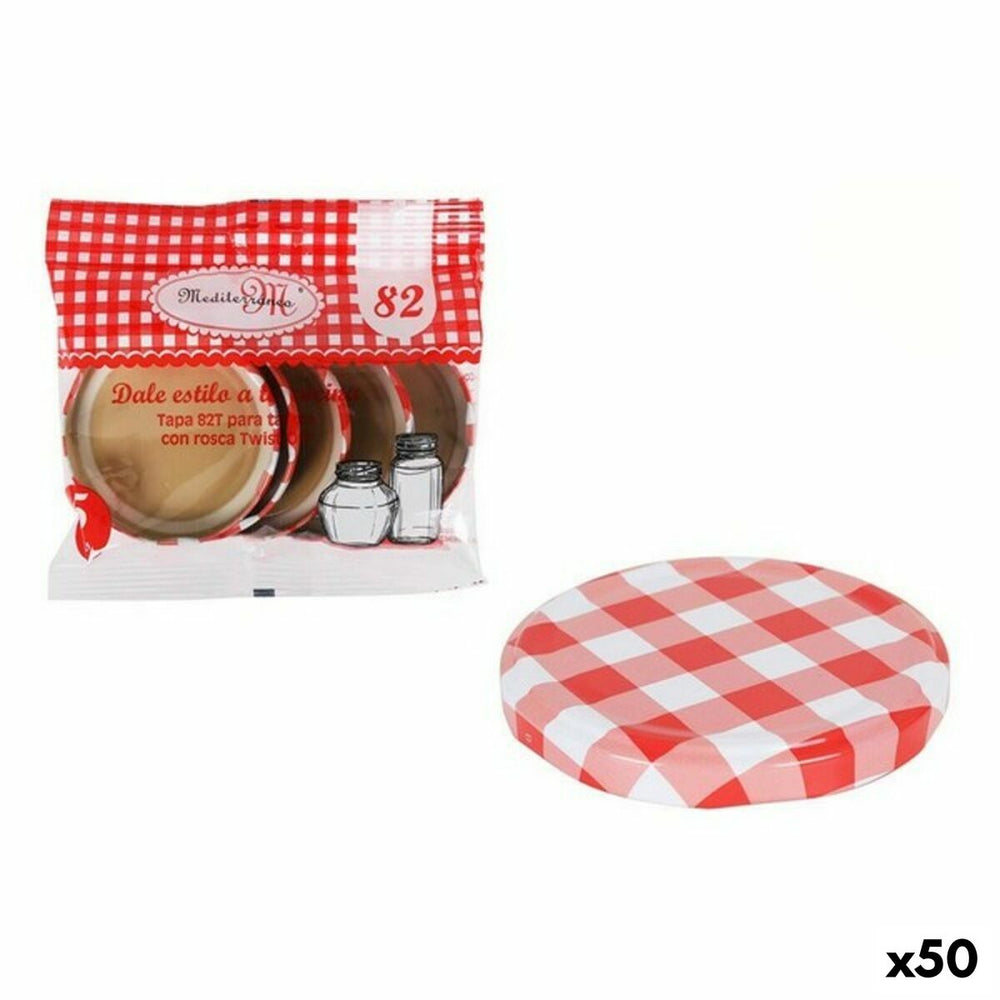 Set Mediterraneo Vichy Cover Con rosca 5 Pieces (50 Units) (5 pcs)