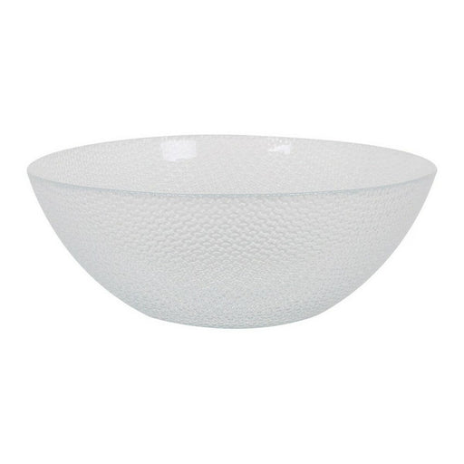 Salad Bowl La Mediterránea New tuana Crystal Transparent (Ø 26 x 9 cm)