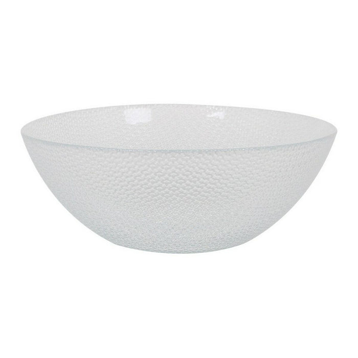 Salad Bowl La Mediterránea New tuana Crystal Transparent (Ø 26 x 9 cm)