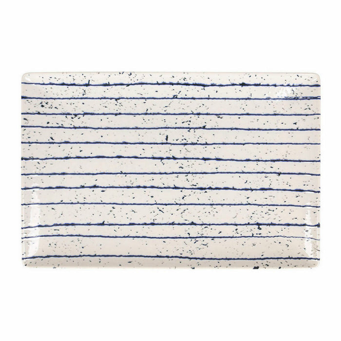 Serving Platter La Mediterránea Arago Rectangular 30 x 20 x 2,5 cm (6 Units)