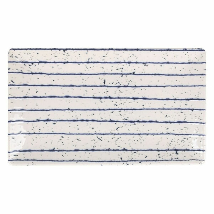 Serving Platter La Mediterránea Arago Rectangular 25,3 x 15 x 1,8 cm (18 Units)