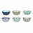 Bowl La Mediterránea Midori Multicolour ø 11 x 5,8 cm (36 Units)