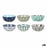 Bowl La Mediterránea 15 x 15 x 7,3 cm (18 Units)