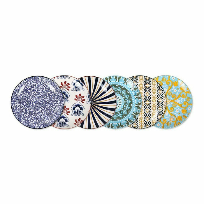 Serving Platter La Mediterránea Kyomi 20 x 20 x 2,5 cm (18 Units)