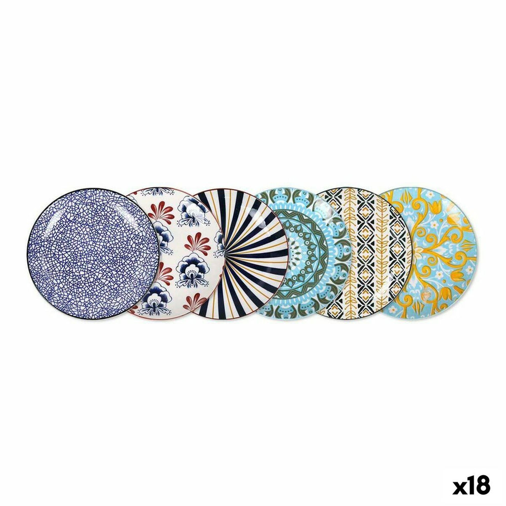 Serving Platter La Mediterránea Kyomi 20 x 20 x 2,5 cm (18 Units)