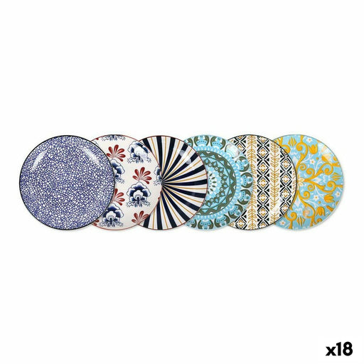 Serving Platter La Mediterránea Kyomi 20 x 20 x 2,5 cm (18 Units)