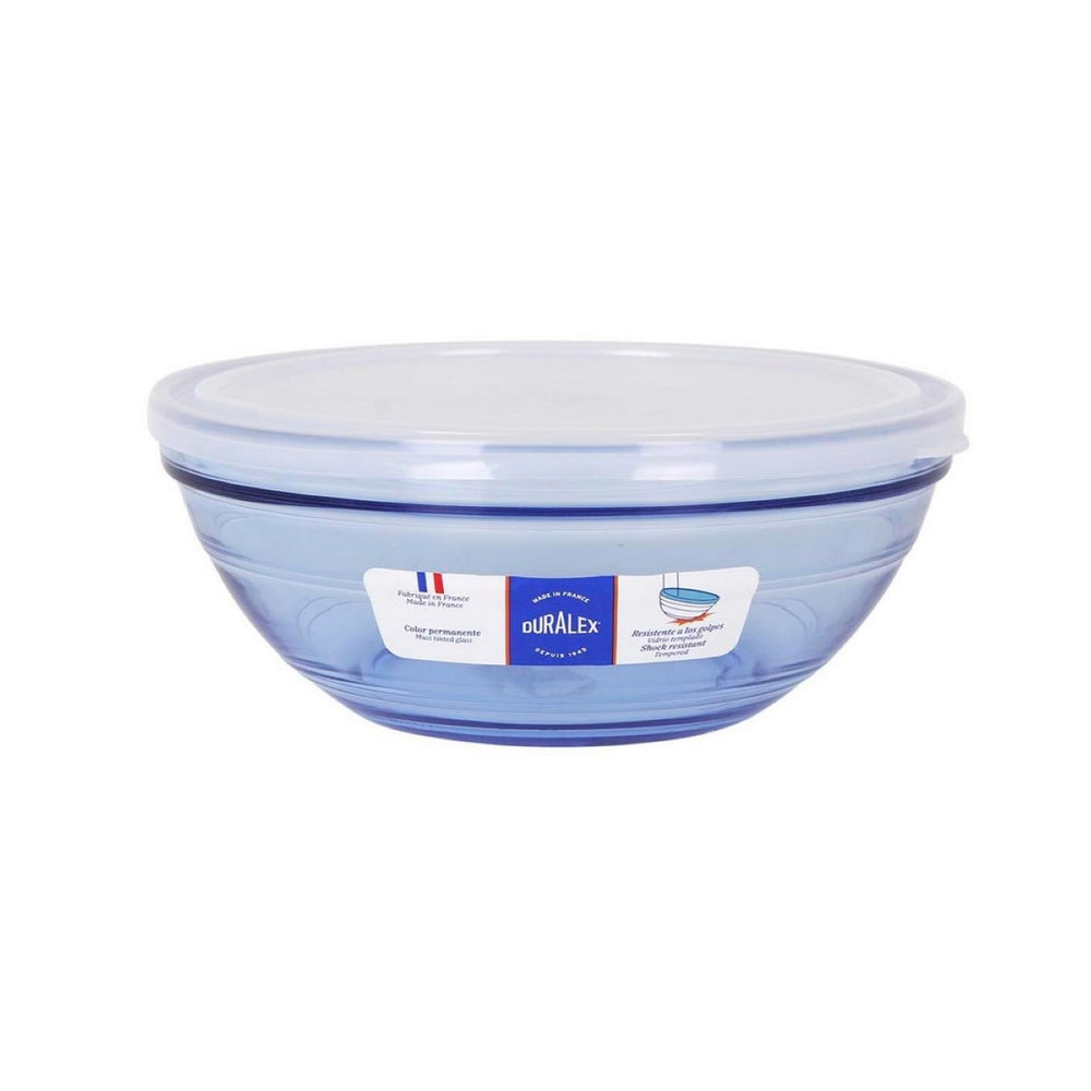 Lunch box Duralex Marine Crystal Blue (ø 20,5 cm)