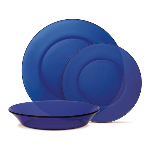 Tableware Duralex Lys Glass Dark blue 12 Pieces