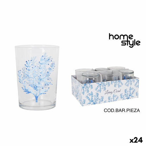 Glass LAV Living coral 515 ml (24 Units)