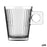 Piece Coffee Cup Set Inde Lima lineal (3 Pieces) (24 Units)