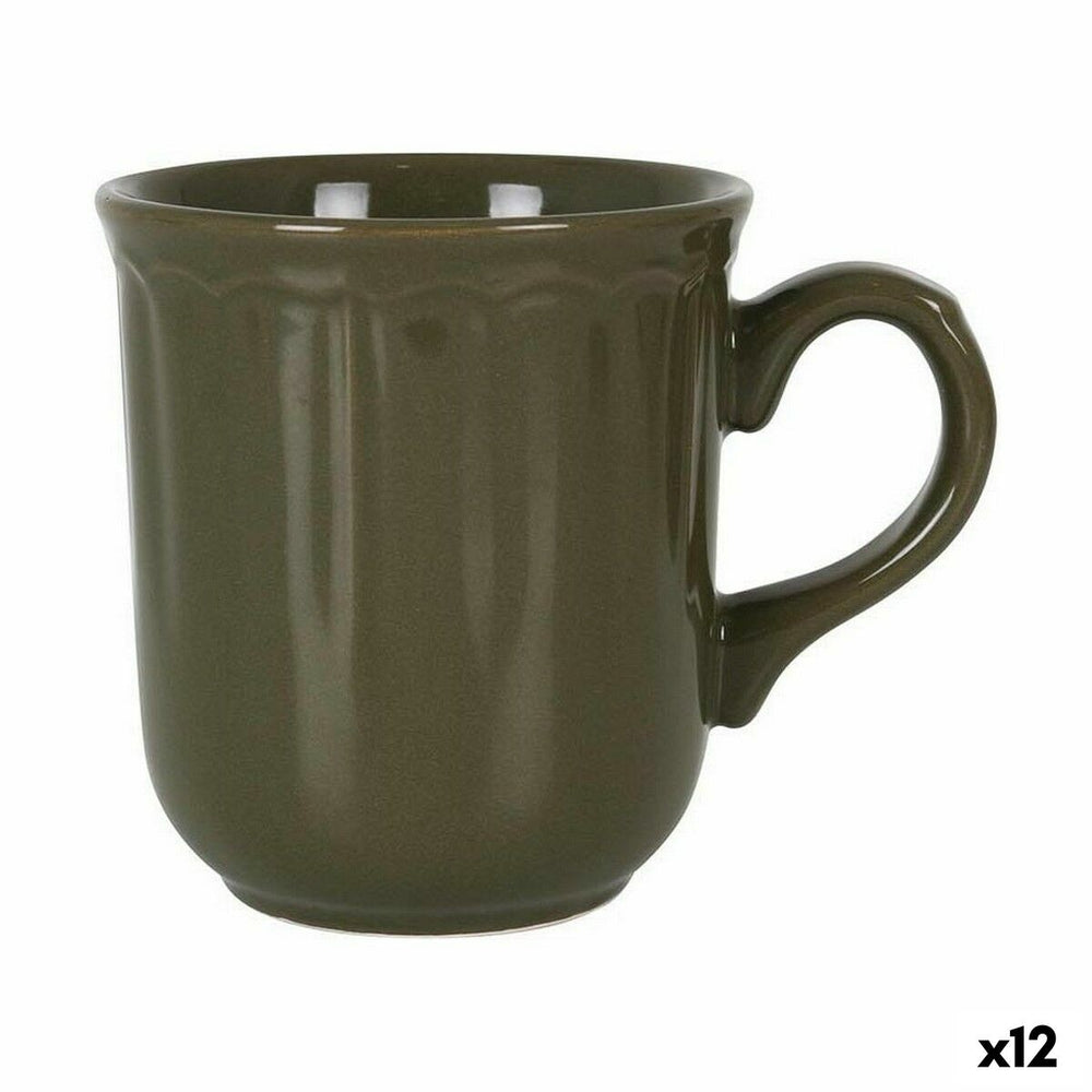 Mug Inde Provenza 380 ml Green (12 Units)