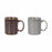 Cup La Mediterránea Reassure 380 ml Ceramic Rectangular (24 Units)