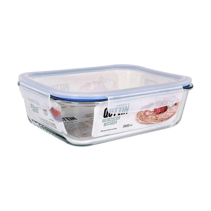 Lunch box Quttin Quttin Rectangular 2,6 L 29 x 22,5 x 9,8 cm