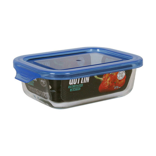 Lunch box Quttin   Rectangular Blue 14,5 x 11 x 5 cm