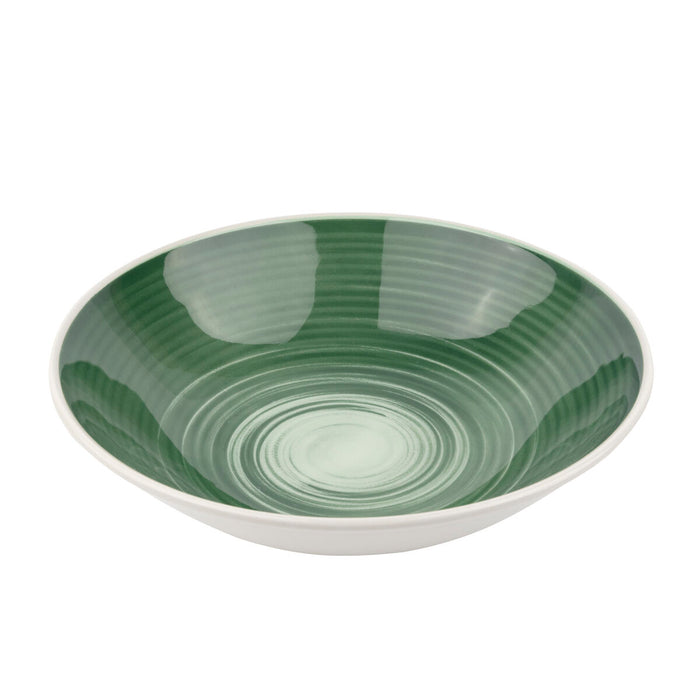 Tableware Spiral Green 18 Pieces