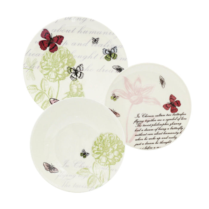 Tableware La Maison BUTTERFLY LM Stoneware Butterfly 18 Pieces