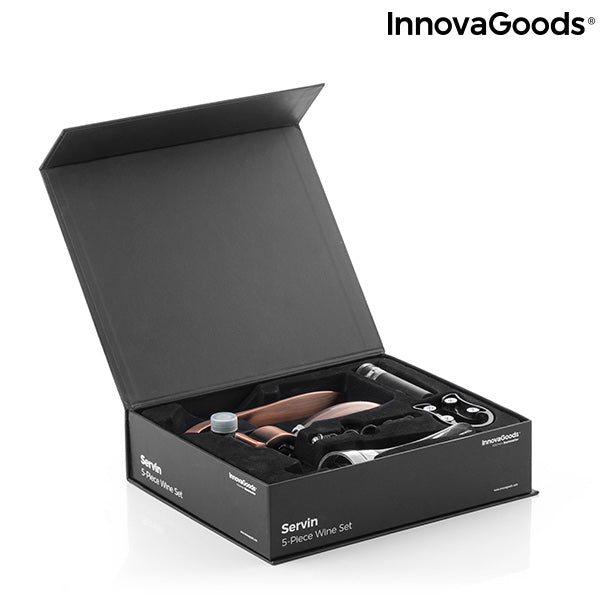 Set of Wine Accessories Servin InnovaGoods 5 Pieces