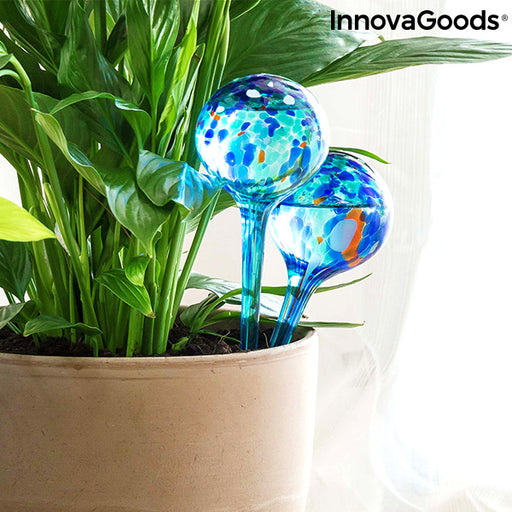 automatic watering globes aqua·loon innovagoods (pack of 2)