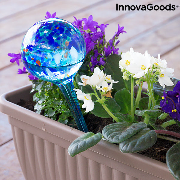 automatic watering globes aqua·loon innovagoods (pack of 2)