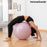 Yoga Ball with Stability Ring and Resistance Bands Ashtanball InnovaGoods