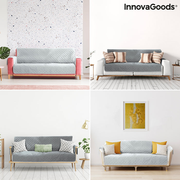 Reversible Protective Cover for 3 seater Sofa SoFree InnovaGoods