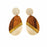 Ladies'Earrings Lola Casademunt Wood Resin Teardrop