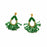 Ladies'Earrings Lola Casademunt Green Fringe