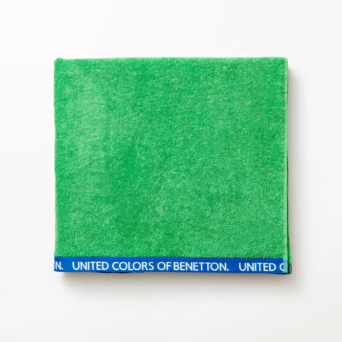 Bath towel Benetton BE NO VELOUR 90 x 160 cm Green