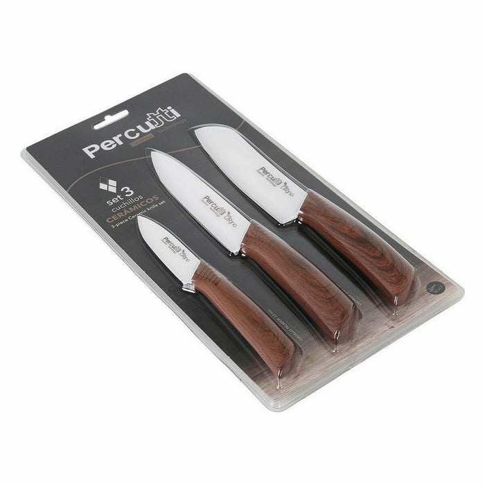 Knife Set Percutti Ceramic 3 Pieces