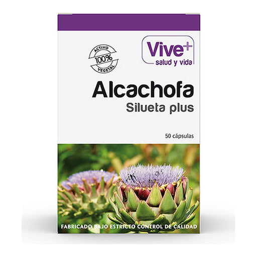 Digestive supplement Vive+ Artichoke (50 uds)