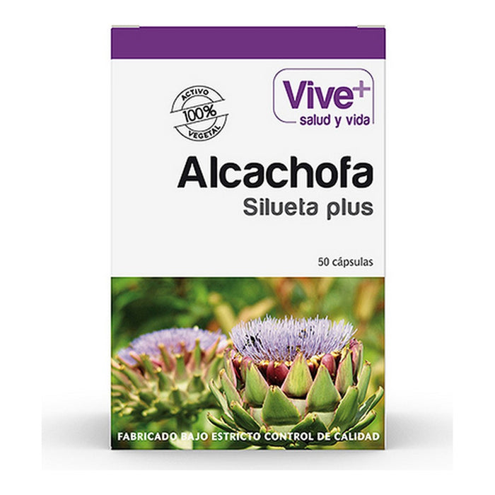 Digestive supplement Vive+ Artichoke (50 uds)