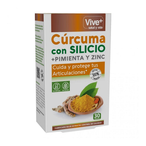 Turmeric Vive+ Pepper Zinc Silica (30 uds)