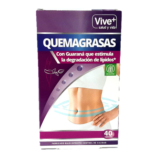 Fat burning Vive+ Guarana (40 uds)