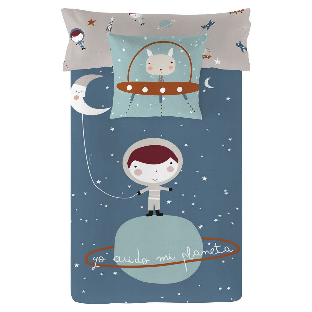 Nordic cover Haciendo el Indio Planet Reversible (Bed 90) (150 x 220 cm)