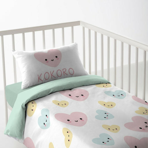 Cot Quilt Cover Cool Kids Kokoro 100 x 120 + 20 cm 60cm cot