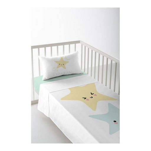 Cot Flat Sheet Cool Kids Kira 120 x 180 cm (80cm cot)