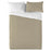 Nordic cover Naturals FUNDA NORDICA BICOLOR REVERSIBLE Reversible Beige White King size (240 x 220 cm)