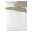 Nordic cover Naturals FUNDA NORDICA BICOLOR REVERSIBLE Reversible Beige White King size (240 x 220 cm)