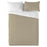 Nordic cover Naturals FUNDA NORDICA BICOLOR REVERSIBLE Reversible Beige White Super king (260 x 220 cm)