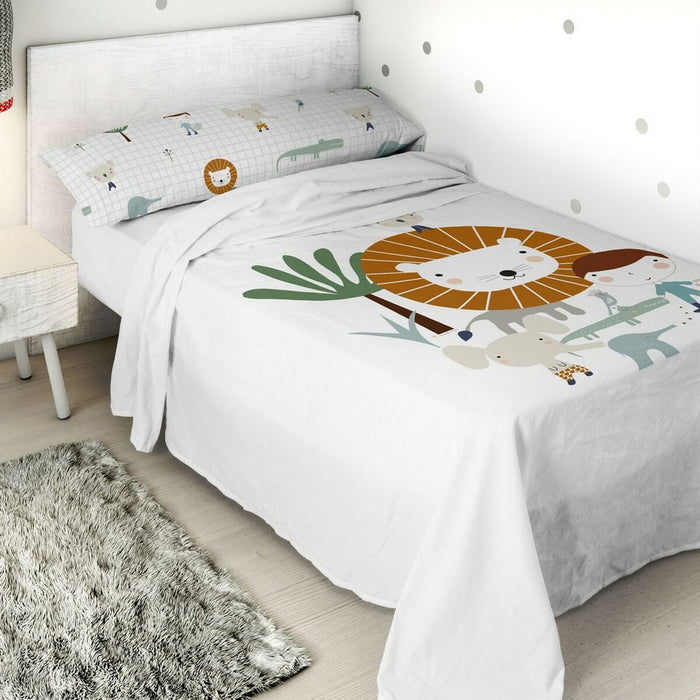 Top sheet Haciendo el Indio Jungle 180 x 270 cm (Single)