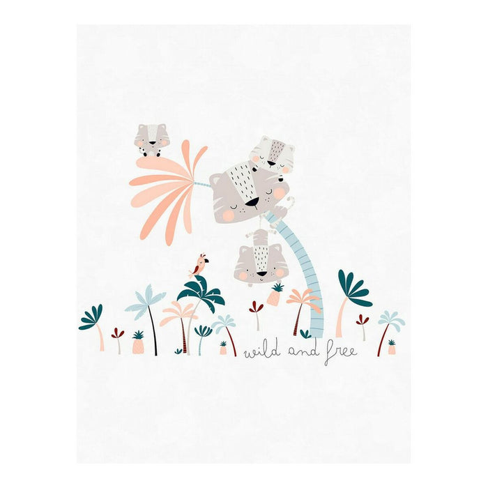 Top sheet Cool Kids Wild And Free A 160 x 270 cm (Single)
