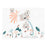 Cot Flat Sheet Cool Kids Wild And Free A 100 x 130 cm